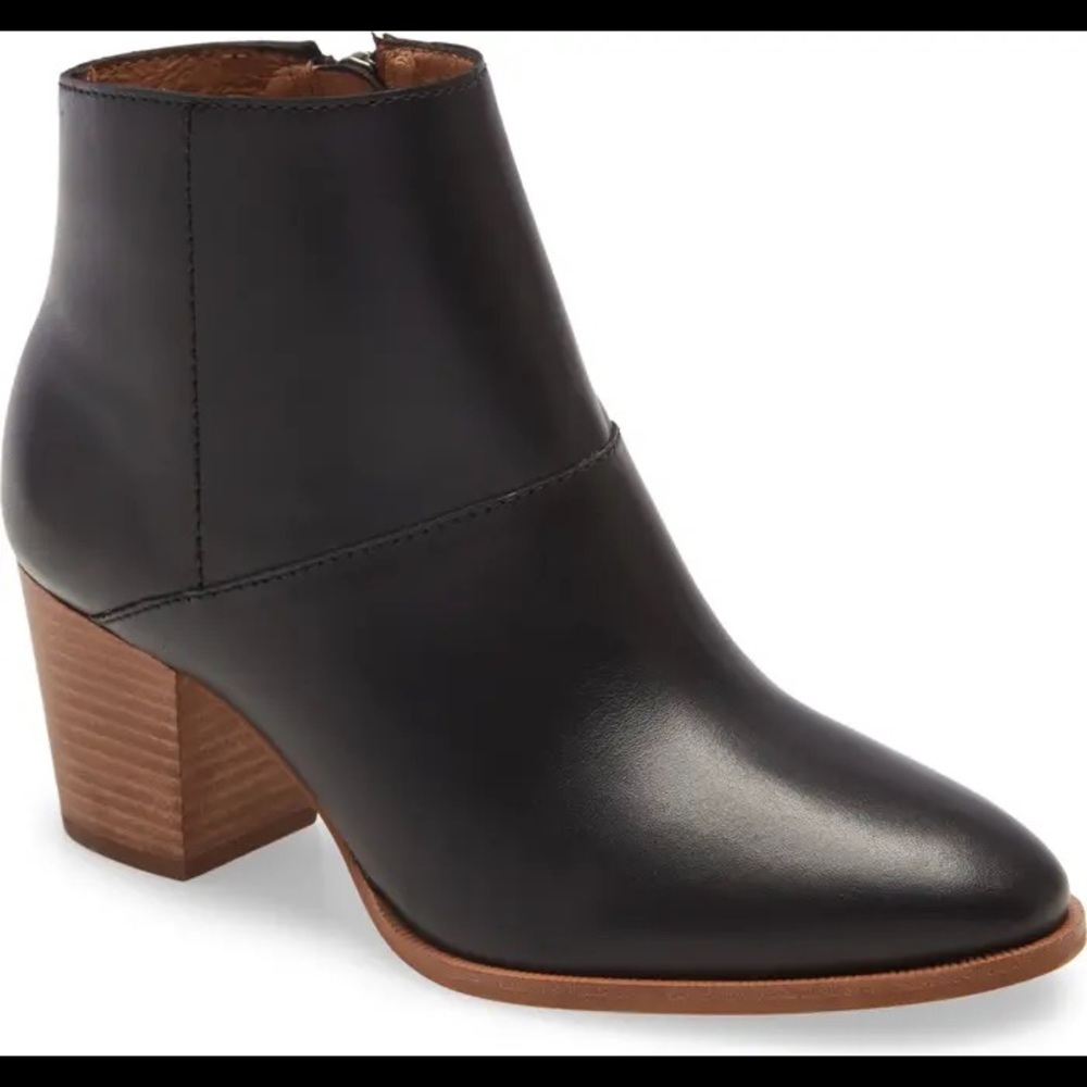 Madewell Black Ankle Boots